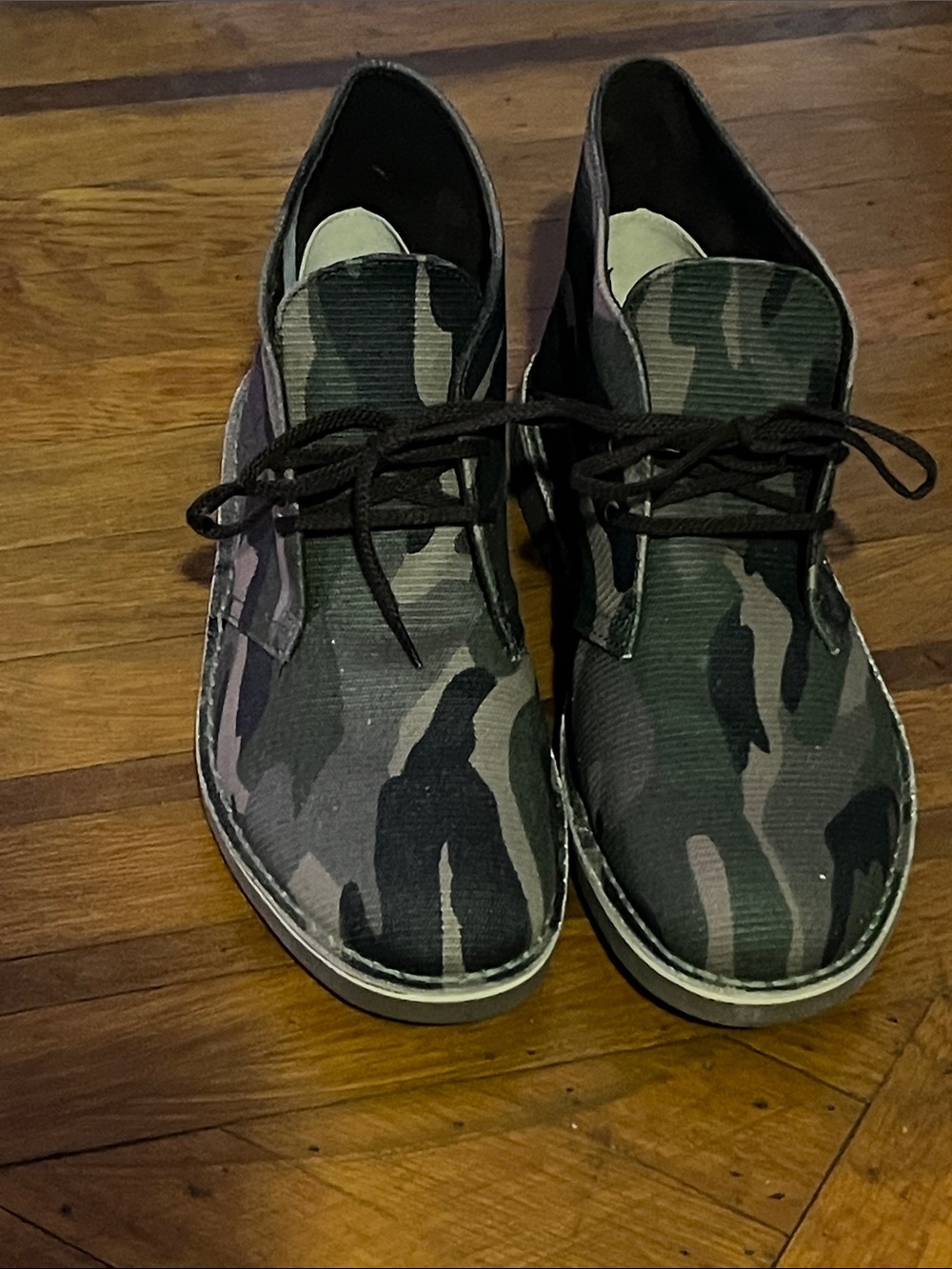 Men's Clarks Camouflage Bushacre 2 Desert boots